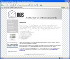 MDS website screenshot